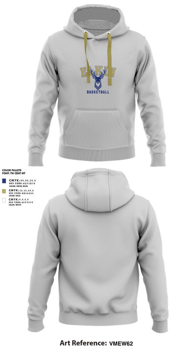 Elkin High School Basketball 13790078 Hoodie - 2