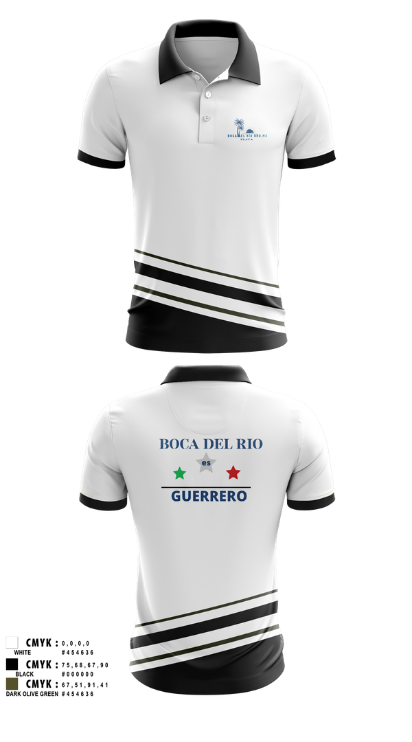 Short Sleeve Performance Polo, Playa Boca del Rio Gro.Mx, Golf, Teamtime, Team time, sublimation, custom sports apparel, team uniforms, spirit wear, spiritwear, sports uniforms, custom shirts, team store, custom team store, fundraiser sports, apparel fundraiser