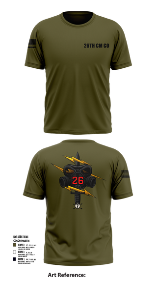 Short Sleeve Performance Shirt, 26th CM Co, , Teamtime, Team time, sublimation, custom sports apparel, team uniforms, spirit wear, spiritwear, sports uniforms, custom shirts, team store, custom team store, fundraiser sports, apparel fundraiser