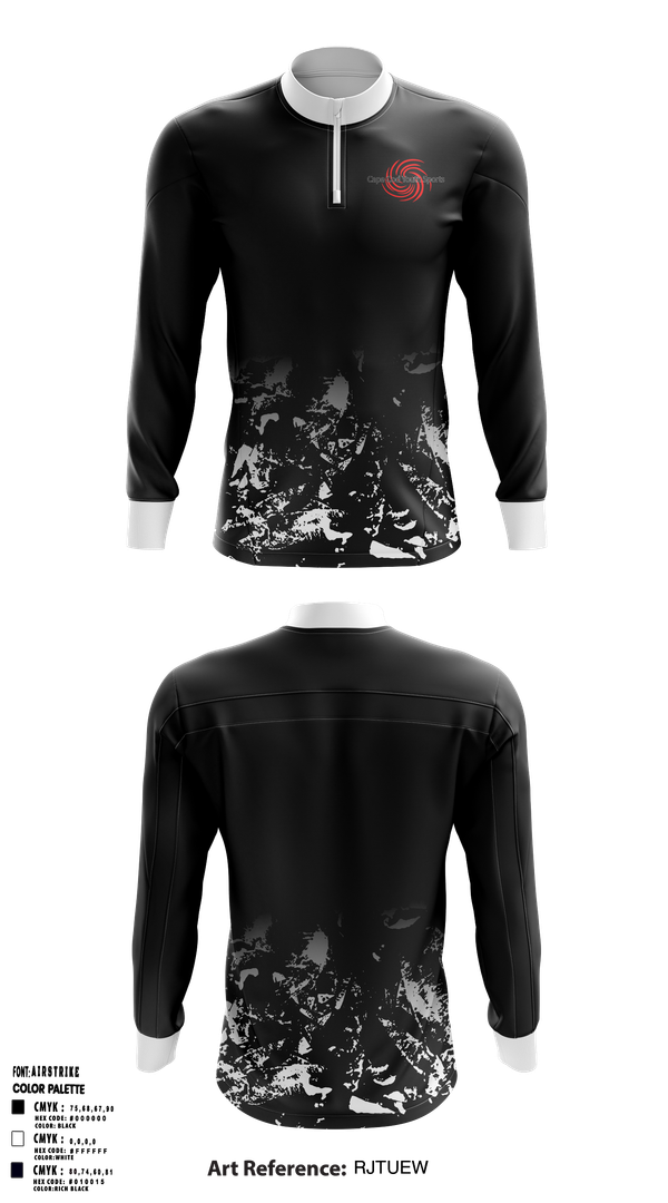 Quarter Zip Jacket, War Dogs Travel Flag Football, Men's Basketball, Teamtime, Team time, sublimation, custom sports apparel, team uniforms, spirit wear, spiritwear, sports uniforms, custom shirts, team store, custom team store, fundraiser sports, apparel fundraiser