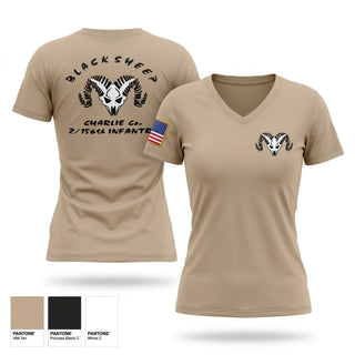 Womens Short Sleeve Vneck Shirt, C.Co 2-156, Army, Teamtime, Team time, sublimation, custom sports apparel, team uniforms, spirit wear, spiritwear, sports uniforms, custom shirts, team store, custom team store, fundraiser sports, apparel fundraiser