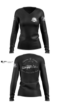 Shadow Scouts Women's Long Sleeve V-neck Shirt - 1