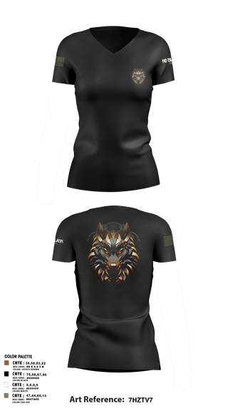 Women's Short Sleeve Vneck Shirt, 501st BSBWolfpack, Army, Teamtime, Team time, sublimation, custom sports apparel, team uniforms, spirit wear, spiritwear, sports uniforms, custom shirts, team store, custom team store, fundraiser sports, apparel fundraiser