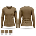 Regulars 32722015 Women's Long Sleeve V-neck Shirt - 1