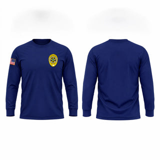 Long Sleeve Performance Shirt, Oklahoma City Community College Police Department, Police, Teamtime, Team time, sublimation, custom sports apparel, team uniforms, spirit wear, spiritwear, sports uniforms, custom shirts, team store, custom team store, fundraiser sports, apparel fundraiser