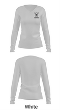 All About Speed 79338844 Women's Long Sleeve V-neck Shirt - 11