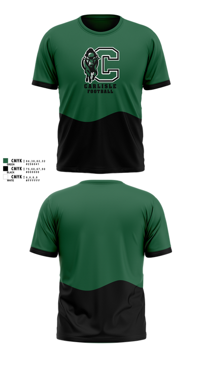 Carlisle Thundering Herd 31016912 Short Sleeve Performance Shirt - 2