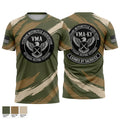 Veterans Motorcycle Association Short Sleeve Performance Shirt - 1