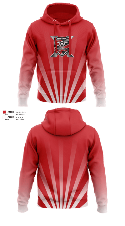 Region 1398 Arsenal 92896117 Hoodie - 5
