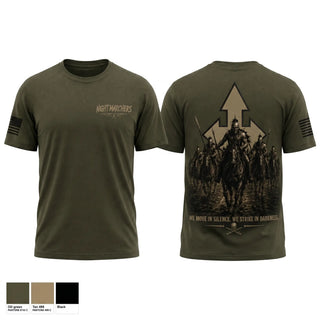 Old School Cotton Feel Shirt, Nightmarchers, Army, Teamtime, Team time, sublimation, custom sports apparel, team uniforms, spirit wear, spiritwear, sports uniforms, custom shirts, team store, custom team store, fundraiser sports, apparel fundraiser