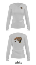 Massachusetts forest fire control district. 5 16971767 Women's Long Sleeve V-neck Shirt - 11