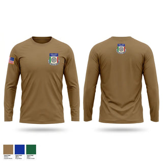 Long Sleeve Performance Shirt, 244th QUARTERMASTER BATTALION, Army, Teamtime, Team time, sublimation, custom sports apparel, team uniforms, spirit wear, spiritwear, sports uniforms, custom shirts, team store, custom team store, fundraiser sports, apparel fundraiser
