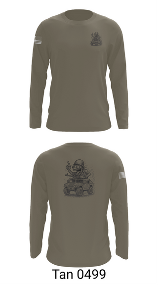 Long Sleeve Performance Shirt, 278th JMTG-U Mayors Cell Mech., , Teamtime, Team time, sublimation, custom sports apparel, team uniforms, spirit wear, spiritwear, sports uniforms, custom shirts, team store, custom team store, fundraiser sports, apparel fundraiser