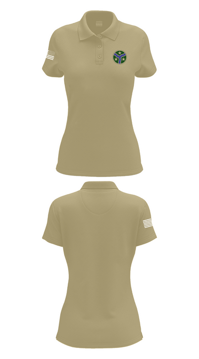 278th Armored Cavalry Regiment 63625582 Women's Short Sleeve Performance Polo  - 90