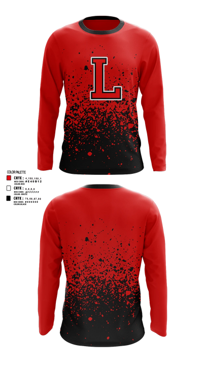 Lexington High School Long Sleeve Performance Shirt - 4