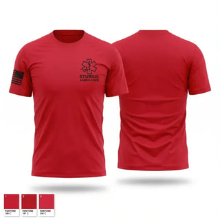 Short Sleeve Performance Shirt, Sturgis Ambulance, EMS/EMT, Teamtime, Team time, sublimation, custom sports apparel, team uniforms, spirit wear, spiritwear, sports uniforms, custom shirts, team store, custom team store, fundraiser sports, apparel fundraiser