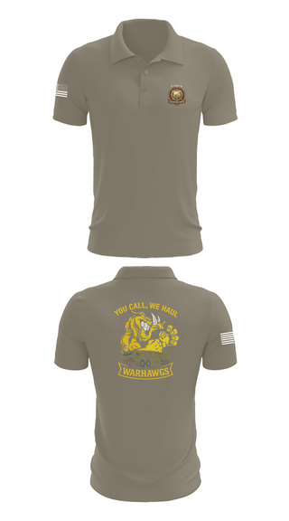 Short Sleeve Performance Polo, 478th Trasportation Company, Army, Teamtime, Team time, sublimation, custom sports apparel, team uniforms, spirit wear, spiritwear, sports uniforms, custom shirts, team store, custom team store, fundraiser sports, apparel fundraiser
