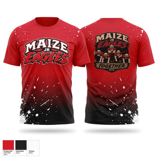 Short Sleeve Performance Shirt, Maize Jr Eagles, , Teamtime, Team time, sublimation, custom sports apparel, team uniforms, spirit wear, spiritwear, sports uniforms, custom shirts, team store, custom team store, fundraiser sports, apparel fundraiser