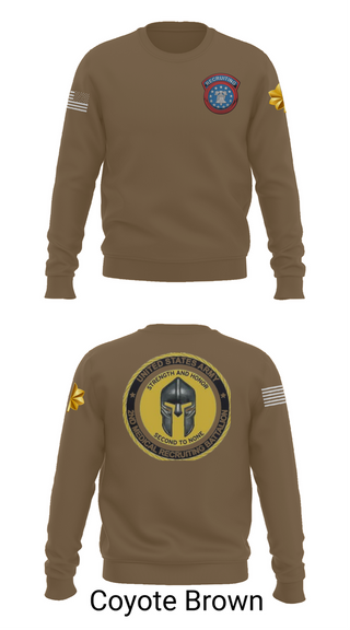 Crew Neck Sweatshirt, USAREC, , Teamtime, Team time, sublimation, custom sports apparel, team uniforms, spirit wear, spiritwear, sports uniforms, custom shirts, team store, custom team store, fundraiser sports, apparel fundraiser