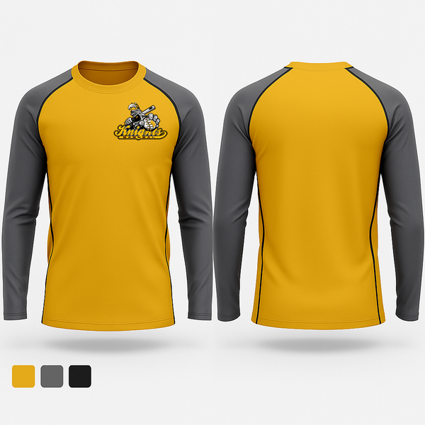 Long Sleeve Performance Shirt, Sheffield Knights, Baseball, Teamtime, Team time, sublimation, custom sports apparel, team uniforms, spirit wear, spiritwear, sports uniforms, custom shirts, team store, custom team store, fundraiser sports, apparel fundraiser