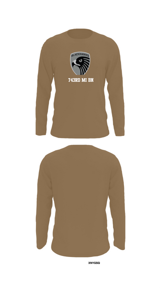 Long Sleeve Performance Shirt, 743rd MI BN, , Teamtime, Team time, sublimation, custom sports apparel, team uniforms, spirit wear, spiritwear, sports uniforms, custom shirts, team store, custom team store, fundraiser sports, apparel fundraiser