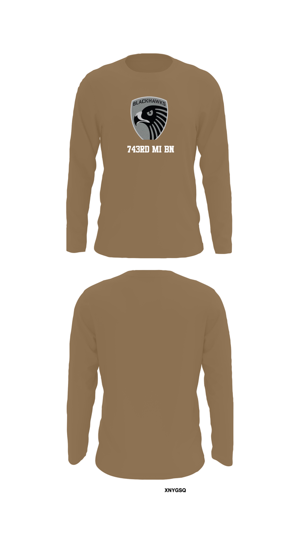 Long Sleeve Performance Shirt, 743rd MI BN, , Teamtime, Team time, sublimation, custom sports apparel, team uniforms, spirit wear, spiritwear, sports uniforms, custom shirts, team store, custom team store, fundraiser sports, apparel fundraiser