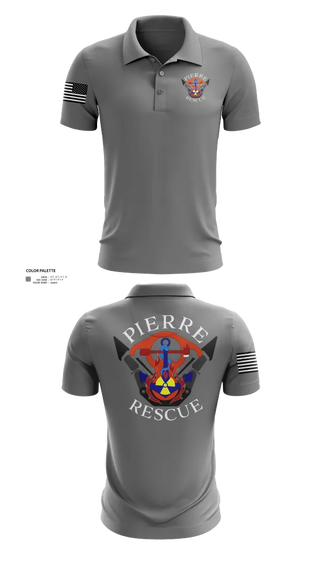 Short Sleeve Performance Polo, Pierre Rescue, , Teamtime, Team time, sublimation, custom sports apparel, team uniforms, spirit wear, spiritwear, sports uniforms, custom shirts, team store, custom team store, fundraiser sports, apparel fundraiser