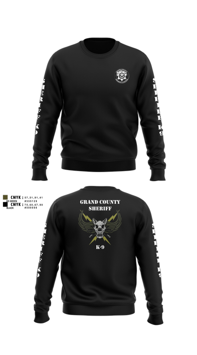 GCSO K9 Crew Neck Sweatshirt - 102