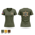 Emmet County Sheriff’s Office Women's Short Sleeve V-neck Shirt - 1