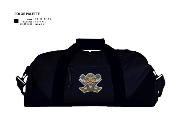 Duffle Bag, 3-6 Fox Co., Army, Teamtime, Team time, sublimation, custom sports apparel, team uniforms, spirit wear, spiritwear, sports uniforms, custom shirts, team store, custom team store, fundraiser sports, apparel fundraiser