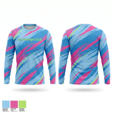 Exchange Club Long Sleeve Performance Shirt 1