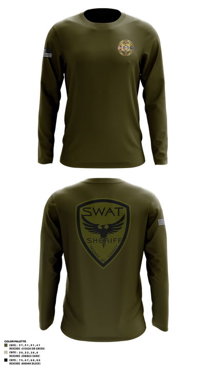 SWAT 37842893 Long Sleeve Performance Shirt 1
