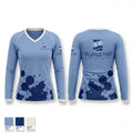 Walnut Hill Landscape Company 81839156 Women's Long Sleeve V-neck Shirt - 1