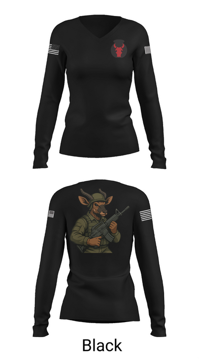 TF Nyala 30350484 Women's Long Sleeve V-neck Shirt - 37