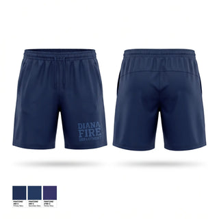 Athletic Shorts With Pockets, Diana Fire Department, Fire Department, Teamtime, Team time, sublimation, custom sports apparel, team uniforms, spirit wear, spiritwear, sports uniforms, custom shirts, team store, custom team store, fundraiser sports, apparel fundraiser