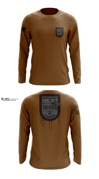 Long Sleeve Performance Shirt, TrspHubschrRgt 10, , Teamtime, Team time, sublimation, custom sports apparel, team uniforms, spirit wear, spiritwear, sports uniforms, custom shirts, team store, custom team store, fundraiser sports, apparel fundraiser