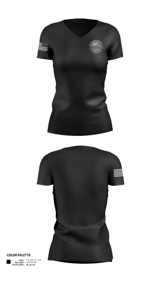 Womens Short Sleeve Vneck Shirt, Kentucky State Police Post 9, Police, Teamtime, Team time, sublimation, custom sports apparel, team uniforms, spirit wear, spiritwear, sports uniforms, custom shirts, team store, custom team store, fundraiser sports, apparel fundraiser