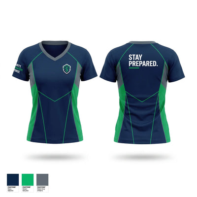 2ND RESPONDER Women's Short Sleeve V-neck Shirt - 1