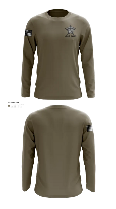 Lorain county sheriff swat 58234346 Long Sleeve Performance Shirt 103