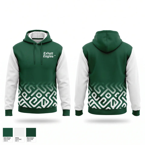 Hoodie, Exhalt Eagles, Cheer, Teamtime, Team time, sublimation, custom sports apparel, team uniforms, spirit wear, spiritwear, sports uniforms, custom shirts, team store, custom team store, fundraiser sports, apparel fundraiser