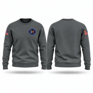 Crew Neck Sweatshirt, Fairfax County Auxiliary Police, Police, Teamtime, Team time, sublimation, custom sports apparel, team uniforms, spirit wear, spiritwear, sports uniforms, custom shirts, team store, custom team store, fundraiser sports, apparel fundraiser