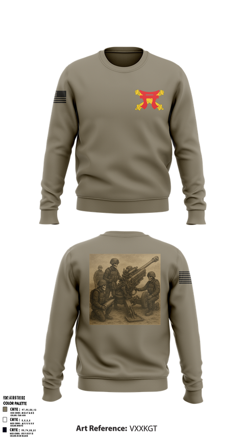 Crew Neck Sweatshirt, Crusader Battery, , Teamtime, Team time, sublimation, custom sports apparel, team uniforms, spirit wear, spiritwear, sports uniforms, custom shirts, team store, custom team store, fundraiser sports, apparel fundraiser