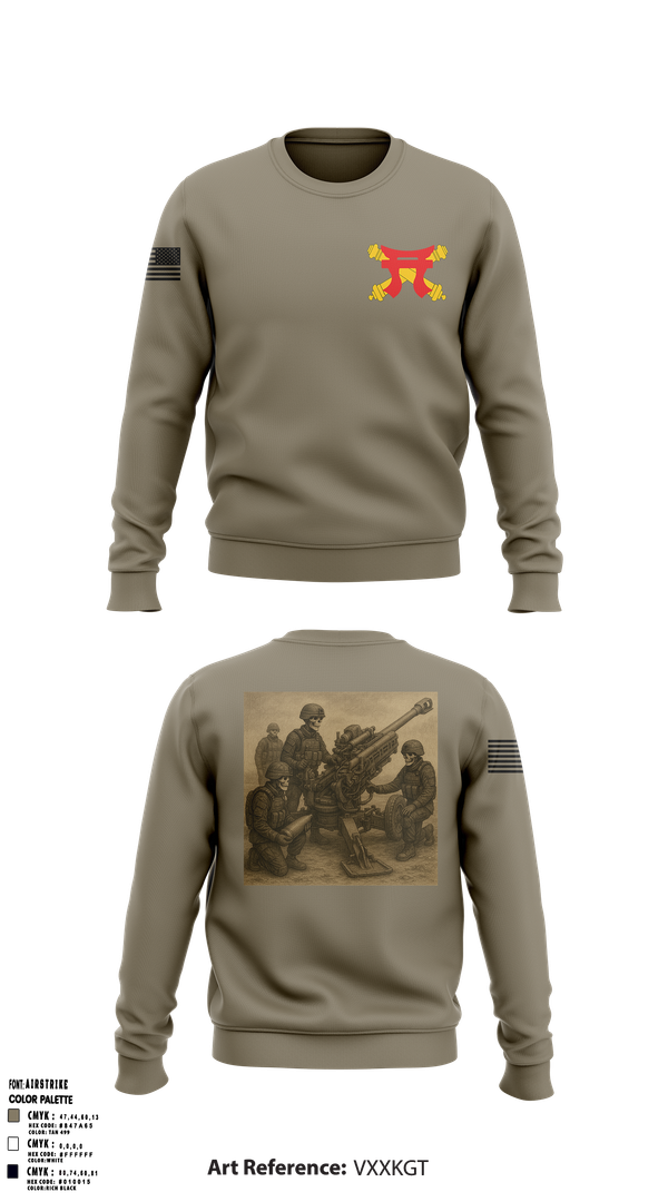 Crew Neck Sweatshirt, Crusader Battery, , Teamtime, Team time, sublimation, custom sports apparel, team uniforms, spirit wear, spiritwear, sports uniforms, custom shirts, team store, custom team store, fundraiser sports, apparel fundraiser