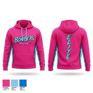 Hoodie, Bombers Elite, Softball, Teamtime, Team time, sublimation, custom sports apparel, team uniforms, spirit wear, spiritwear, sports uniforms, custom shirts, team store, custom team store, fundraiser sports, apparel fundraiser
