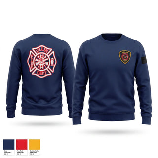 Crew Neck Sweatshirt, Ullin Fire Rescue Department, Fire Department, Teamtime, Team time, sublimation, custom sports apparel, team uniforms, spirit wear, spiritwear, sports uniforms, custom shirts, team store, custom team store, fundraiser sports, apparel fundraiser