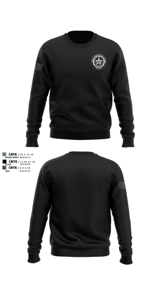 Crew Neck Sweatshirt, US Marshals PNVOTF, Police, Teamtime, Team time, sublimation, custom sports apparel, team uniforms, spirit wear, spiritwear, sports uniforms, custom shirts, team store, custom team store, fundraiser sports, apparel fundraiser