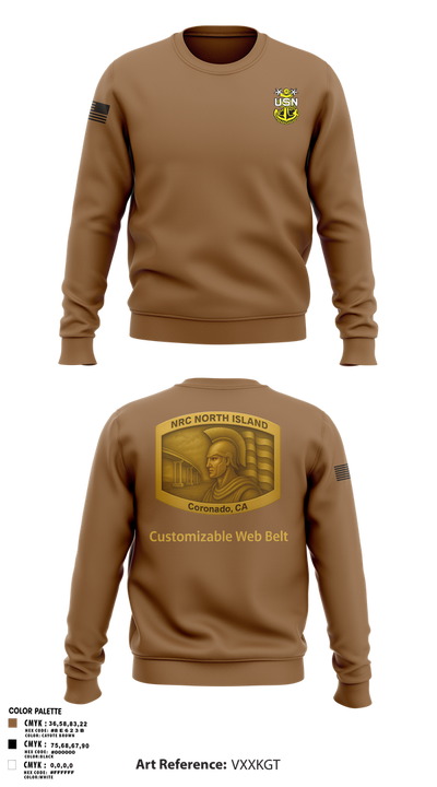 NRC NORTH ISLAND 44613656 Crew Neck Sweatshirt - 1