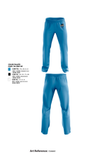 Cramerton Panthers Football and Cheer 89738490 Sweatpants - 3