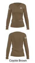 S6 54774303 Women's Long Sleeve V-neck Shirt - 17
