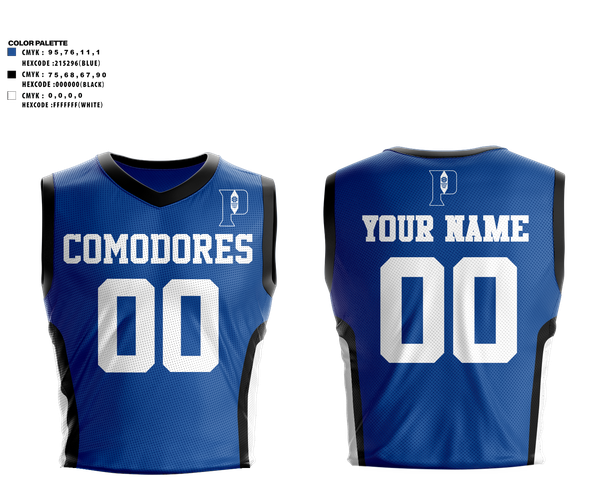 Mens Basketball Jersey, Perry High School Commodores, Men's Basketball, Teamtime, Team time, sublimation, custom sports apparel, team uniforms, spirit wear, spiritwear, sports uniforms, custom shirts, team store, custom team store, fundraiser sports, apparel fundraiser